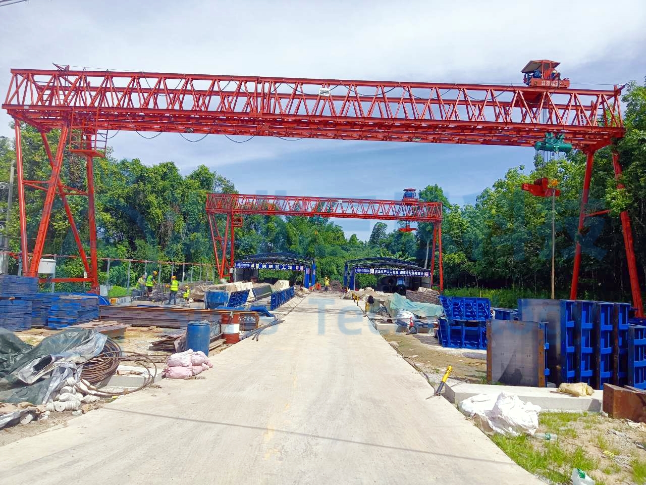 上海、海南兩地龍門吊安全監(jiān)控系統(tǒng)順利交付，設(shè)備安全盡在“眼”中